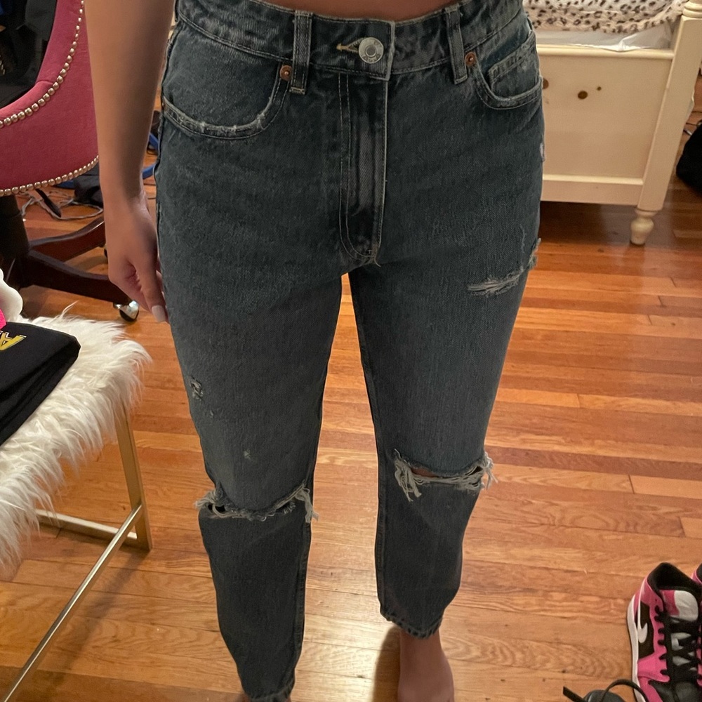 Zara mom jeans